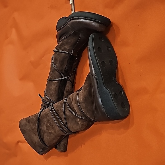 Charles  Jourdan  tall lace  up boots - Picture 12 of 14